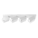 KUBAR SP 4, oprawa ścienno-sufitowa, GU10 max. 4x35W, IP20, biała