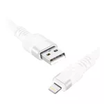 Kabel USB-A - Lightning eXc WHIPPY Pro, 2M (12W, szybkie ładowanie), kolor mix ciemny