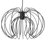 Bola 1P E27, lampa wisząca, max. 60W, czarna