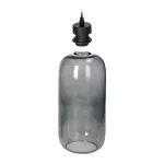 Lazio 1P E27, lampa wisząca, max. 15W, czarna