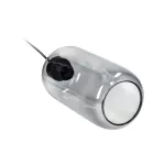 Lazio 3P E27, lampa wisząca, max. 15W, czarna