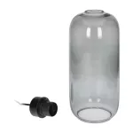 Lazio 3P E27, lampa wisząca, max. 15W, czarna