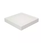 LETI LED 24W, oprawa downlight, natynkowa, kwadratowa, 2000lm, 4000K, biała, wbudowany zasilacz LED