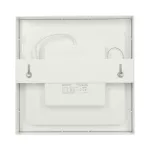 LETI LED 24W, oprawa downlight, natynkowa, kwadratowa, 2000lm, 4000K, biała, wbudowany zasilacz LED