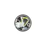 BARBRA DLR GU10 downlight max 50W, IP20, okrągły, czarny, aluminium