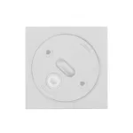 MEGY DLS GU10 downlight max 50W, IP54, kwadrat, biały, aluminium
