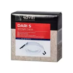 DARI R ramka dekoracyjna oprawy punktowej, MR16/GU10 max 50W, okrąg, biała IP44