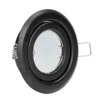 SUTRI RM ramka dekoracyjna oprawy punktowej, MR16/GU10 max 50W, okrągła, regulowana, czarna