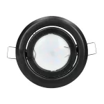 SUTRI RM ramka dekoracyjna oprawy punktowej, MR16/GU10 max 50W, okrągła, regulowana, czarna