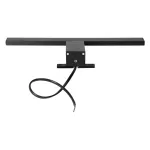 NORTES LED 5W, lampa nad lustro, 320lm, 4000K, dł. 30 cm, czarny,