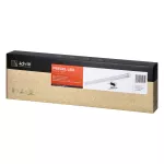PEEGEL LED 6W, lampa nad lustro, 540lm, 4000K, dł.40 cm, tworzywo sztuczne+akryl,
