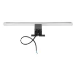 ESPELLO LED 6W, lampa nad lustro, 510lm, 4000K, dł. 40 cm, aluminium+akryl, czarna