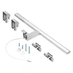 NORTES LED 12W, lampa nad lustro, 900lm, 4000K, dł. 50 cm, aluminium