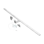 NORTES LED 18W, lampa nad lustro, 1600lm, 4000K, dł. 100 cm, aluminium