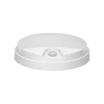 AGAT LED 10W, oprawa ogrodowa z czujnikiem ruchu 140st, 850lm, IP54, 4000K, biała