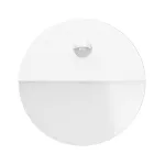 HALIT LED 10W, oprawa ogrodowa z czujnikiem ruchu 140st, 600lm, IP65, 4000K, IK10, biała