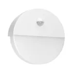 HALIT LED 10W, oprawa ogrodowa z czujnikiem ruchu 140st, 600lm, IP65, 4000K, IK10, biała