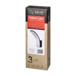 FRENIT LED 20W, oprawa ogrodowa, 2000lm, IP65, 4000K, czarna