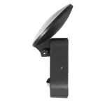 RIOLIT LED 15W, oprawa ogrodowa z czujnikiem ruchu, 1100lm, IP65, 4000K, czarna