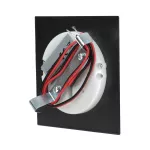 DRACO LED NEW 1,5W, oprawa schodowa podtynkowa, 12VDC, 30lm, 3000K, czarny, innowacyjny sposób montażu