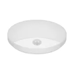 VIRAZON LED 15W, plafon z czujnikiem ruchu, 1050lm, IP44, 4000K, poliwęglan mleczny, biały
