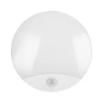 VIRAZON LED 15W, plafon z czujnikiem ruchu, 1050lm, IP44, 4000K, poliwęglan mleczny, biały