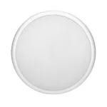 CERS LED 16W, plafon z mikrofalowym czujnikiem ruchu, 1300lm, IP65, 4000K, poliwęglan mleczny, biały, funkcja przyciemnienia