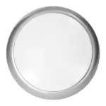 KOKO oprawa, 2xE27, 2x40W, srebrna-polipropylen, klosz matowy-poliwęglan, IP44, IK10