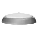 KOKO oprawa, 2xE27 z czujnikiem ruchu PIR, 2x40W, srebrna-polipropylen, klosz matowy-poliwęglan, IP44, IK10