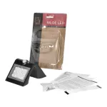 SILOE LED 1,5W, lampa solarna z czujnikiem ruchu 120st, 190lm, IP65, 4000K, 1200mAh, podwójne źródło światła, czarna