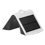 SILOE LED 1,5W, lampa solarna z czujnikiem ruchu 120st, 190lm, IP65, 4000K, 1200mAh, podwójne źródło światła, biała
