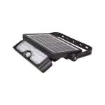 LUX LED 5W, naświetlacz solarny z czujnikiem ruchu 500lm, IP65, 4000K, 2x1500mAh, czarny