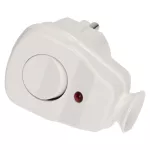 Wtyczka kątowa 2P+Z z włącznikiem i kontrolką