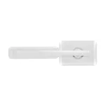 ISIYO LED 7W Lampka biurkowa z ładowarką indukcyjną i usb. 390lm, 3000-4000-6000K, zmiana barwy temperaturowej i funkcja ściemniania, biała