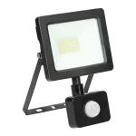ALLED 20W Naświetlacz LED z PIR, 1500lm, IP44, 4000K, Alu+szkło