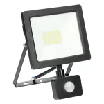 ALLED 30W Naświetlacz LED z PIR, 2300lm, IP44, 4000K, Alu+szkło