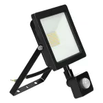 ALLED 30W Naświetlacz LED z PIR, 2300lm, IP44, 4000K, Alu+szkło