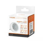 Lampka nocna LED z czujnikiem ruchu 120st, 8xLED, 40lm, 6500K