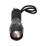 Latarka LED CREE 10W z zoomem, 800lm, 3 x AAA, aluminiowa konstrukcja