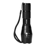 Latarka LED CREE 10W z zoomem, 800lm, 3 x AAA, aluminiowa konstrukcja