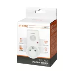 Gniazdkowy czujnik ruchu 120st. IP20, 280W