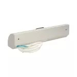 Gniazdo meblowe z wyłącznikiem, 2x2P+Z (Schuko)
