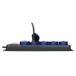 Przedłużacz warsztatowy bryzgoszczelny z wyłącznikiem, 5 gniazd 2P+Z (Schuko), IP44, przewód gumowy, H05RR-F 3x1,5mm2, długość 5m