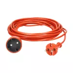 Przedłużacz ogrodowy pomarańczowy zalewany, 1x2P+Z 10m, OMY 2x1mm2, 230VAC/10A , PRODUKT POLSKI