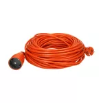 Przedłużacz ogrodowy pomarańczowy zalewany, 1x2P+Z 40m, OMY 2x1mm2, 230VAC/10A , PRODUKT POLSKI