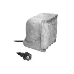 Gniazdo ogrodowe KAMIEŃ, 4x2P+Z, kabel gumowy H07RN-F 3x1,5mm2, 3m, 2 tryby pracy: automatyczny (max.1100W)/ręczny (max.3680W)
