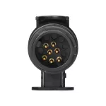 Adapter gniazda przyczepy, tworzywo 13/7-pin, 12/24V