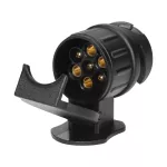 Adapter gniazda przyczepy, tworzywo 13/7-pin, 12/24V
