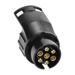 Tester gniazda przyczepy +adaptery 13/7-pin,12/24V