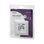 Gniazdo pojedyncze 2P+Z, USB-A + USB-C ,Wyjście 5VDC Max 2,8A